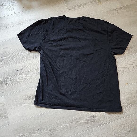 Indiana Fever Shirt 2XL Pride Month Flag Black Short Sleeve F Logo WNBA Caitlin - Picture 6 of 6